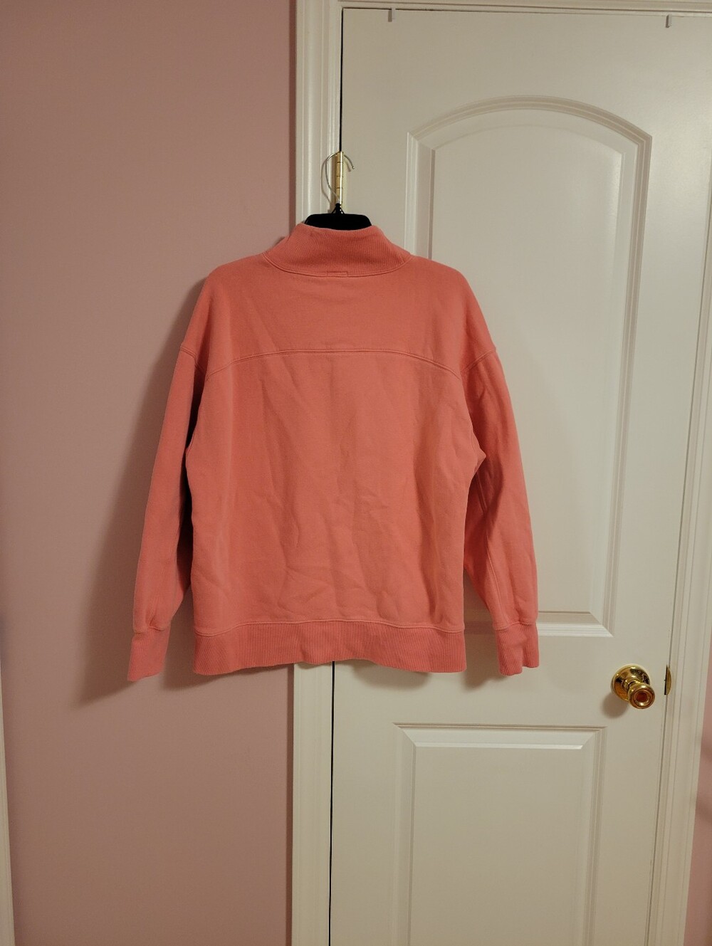 Womens OFFLINE by Aerie Pink Cloud Fleece Oversized Mockneck Sweatshirt- S - Picture 8 of 8